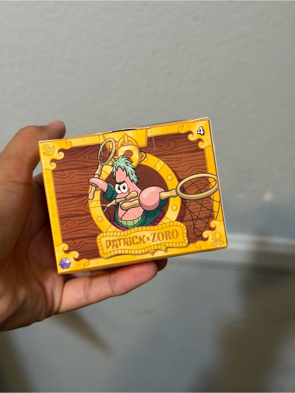 McDonald’s One Piece x SpongeBob #4 Patrick x Zoro Collectible NEW